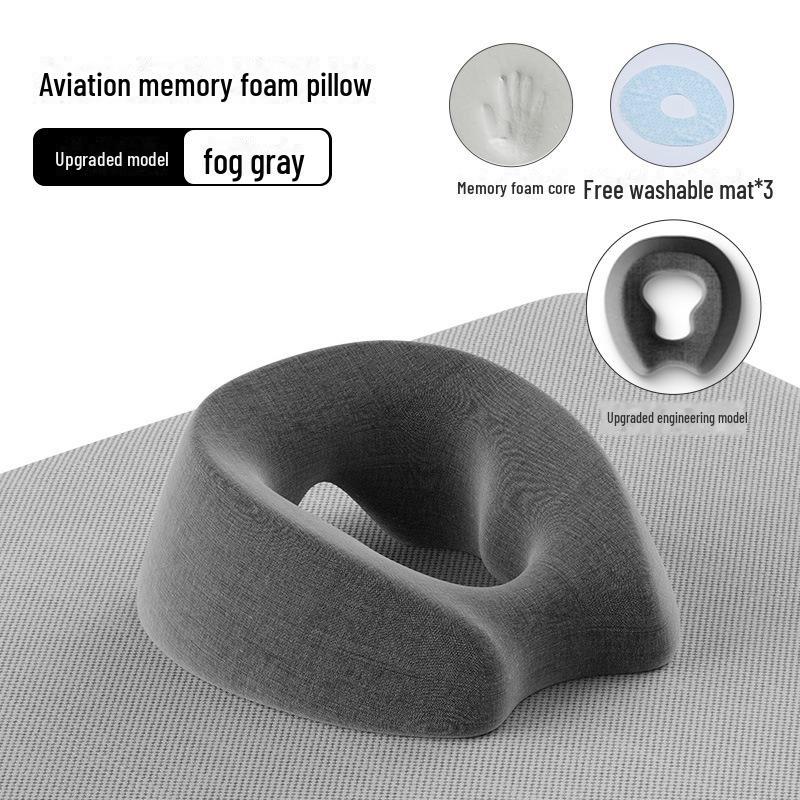 Memory Foam Beauty Salon Pillow for Massage and Relaxation with Face Hole