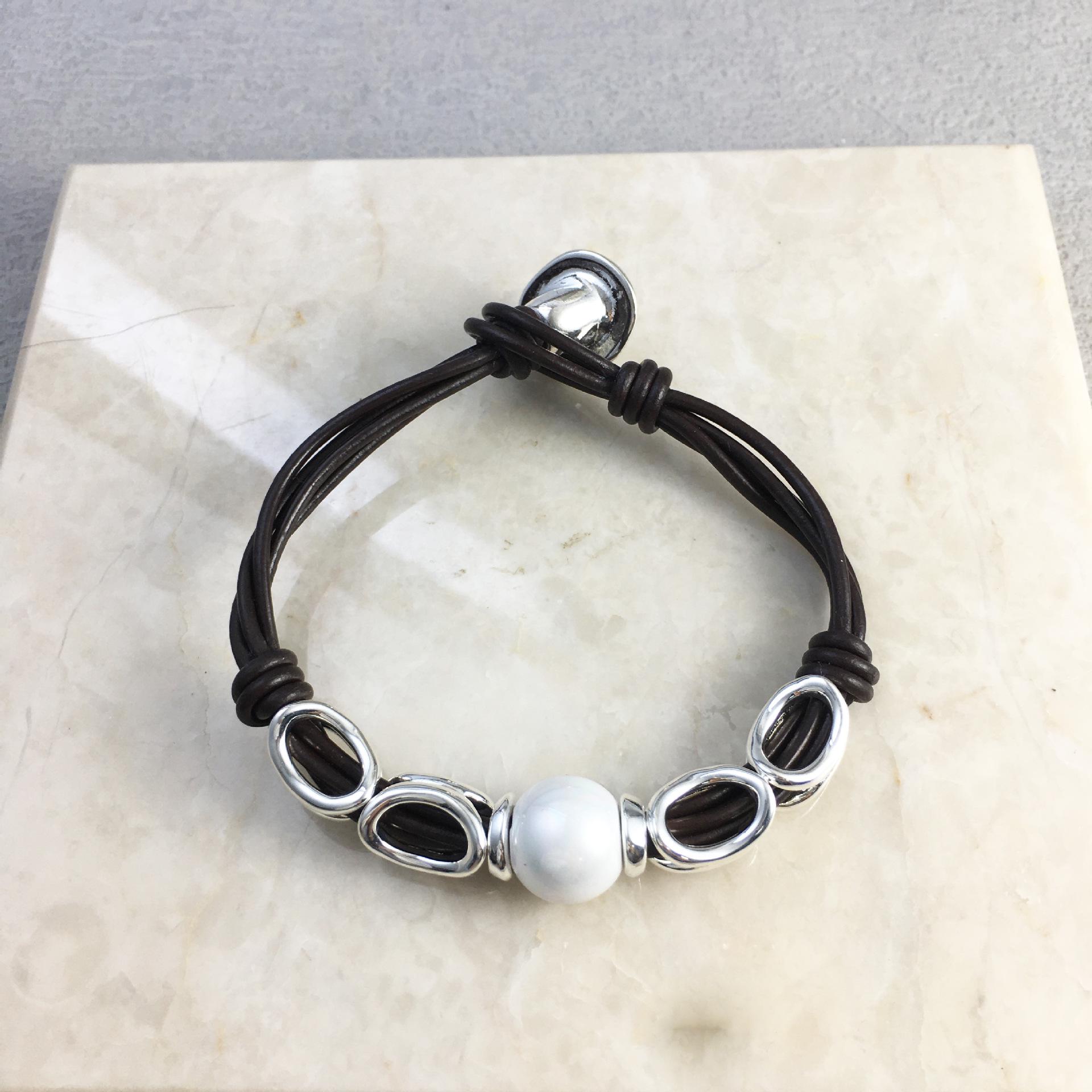 UNOde50 2024 Spanish Best-Seller: High-Quality, Fashionable Women s Pearl Bracelet. 17cm-SL 0289