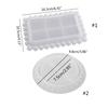 Silicone Tea Table Coaster Mold Epoxy Resin Casting Molds for Home Decorations