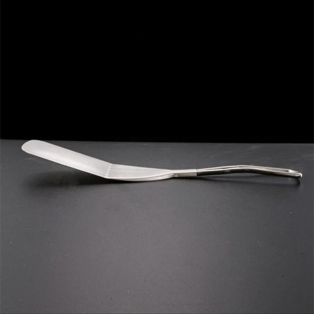 Stainless Steel Cake Spatula Silver Barbecue Shovel Pizza Turner Steak Spatula  Teppanyaki