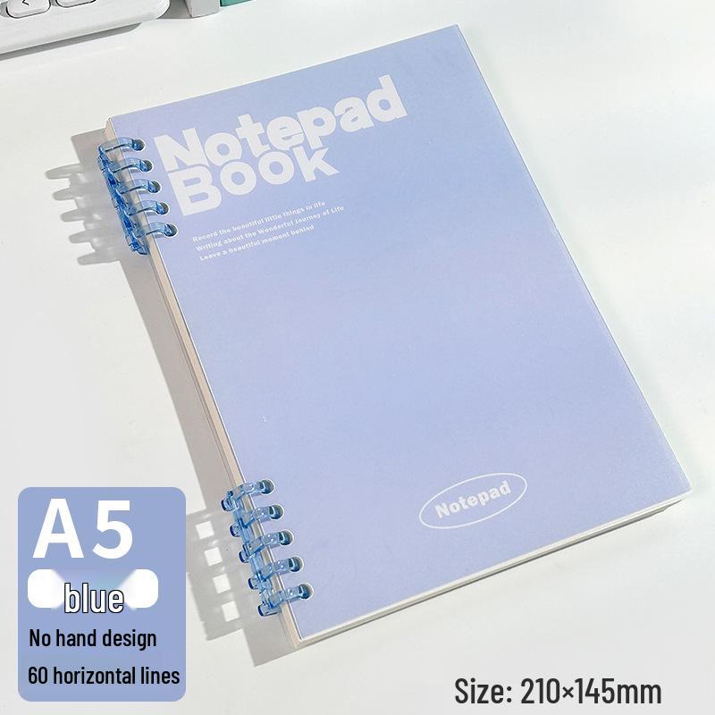 Ergonomic B5 Ring Binder Notebook – High-Value, Detachable Coil, Minimalist Design for Students