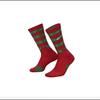Suwannake Zodiac Year Sports Socks: Unisex High Tube Christmas and Basketball Non-Slip, Wear-Resistant Casual Socks.
