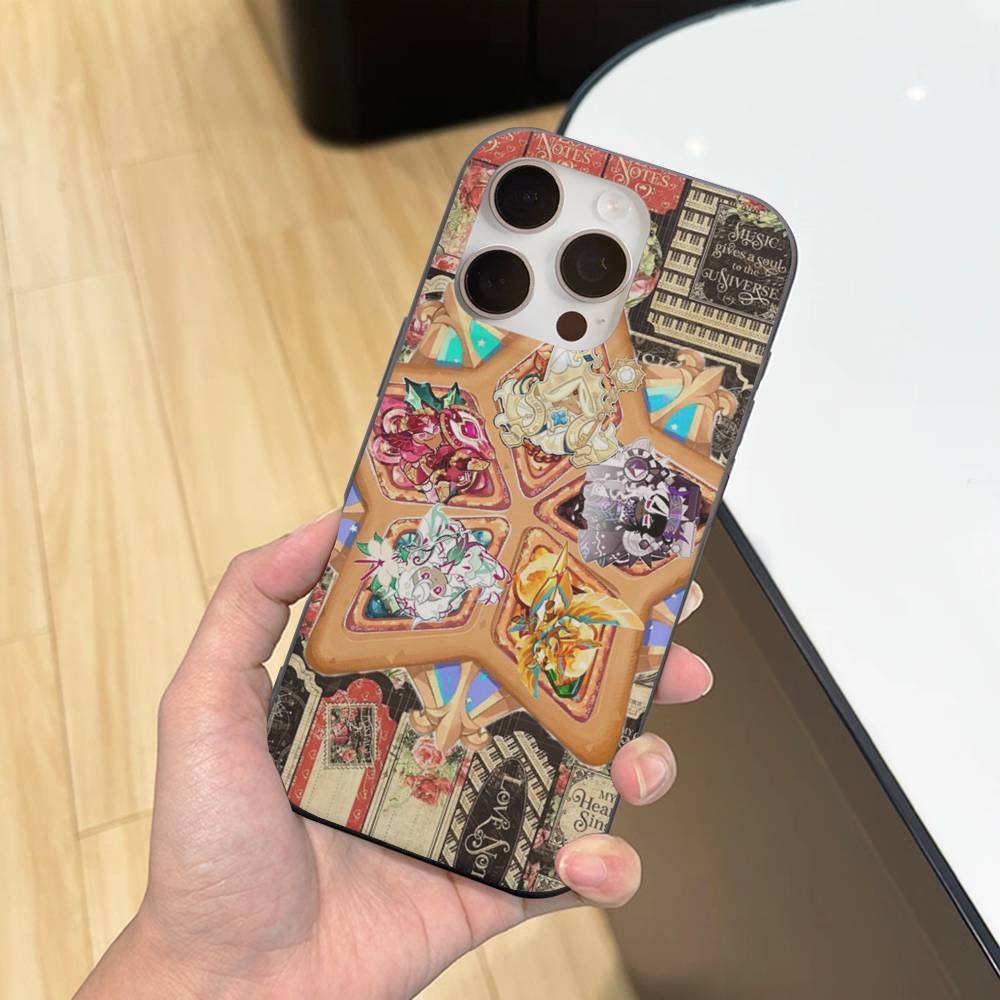 Game Cookie Run Kingdom For IPhone 17 16 15 14 13 12 11 Pro Max Plus Pro Corrugated Shockproof Matte Phone Cover
