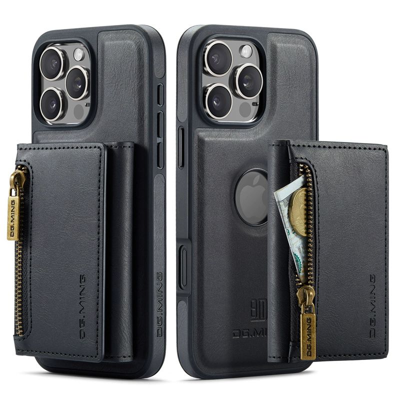 M5 Suitable for Apple IP17 Pro Max Wireless Charging Mobile Phone Case IP15 Pro Max Magnetic Card Case Protective Case