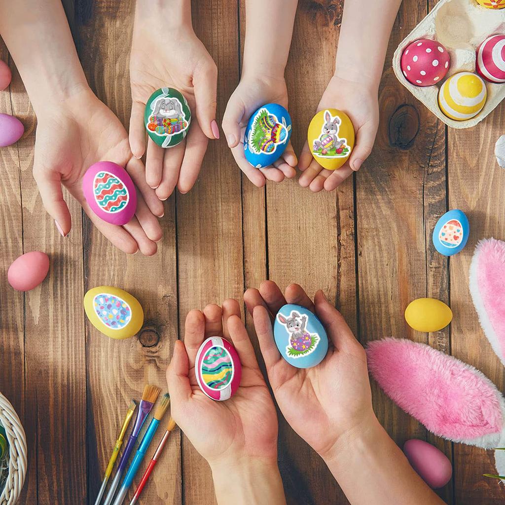 DIY Packaging Sticker  Easter Festival Gift Decoration Gift 50PCS