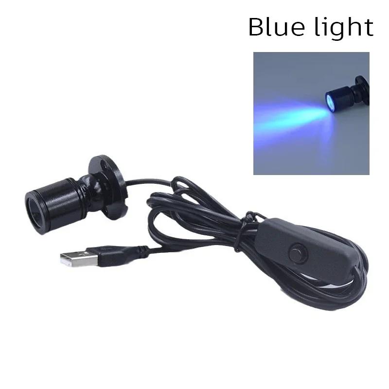 Surface Mounted Mini USB DC 5V 1W LED Spot Light Rotatable Ceiling Lamp Jewelry Showcase Counter Closet Cabinet Shelf Spotlight