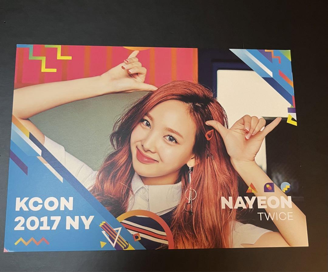 

[USED] TWICE kcon2017 Nayeon Postcard