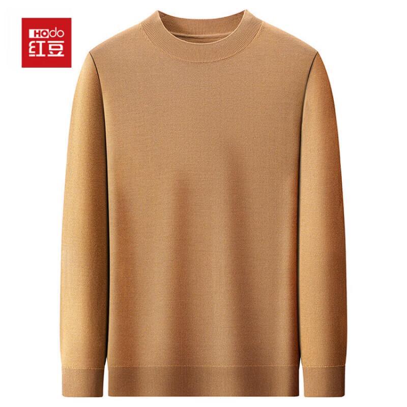 Hodo Men's Slim-Fit Crew Neck Wool Sweater