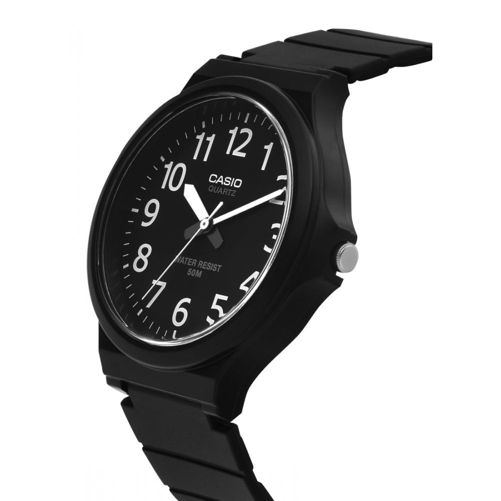 Casio Mw 240 1bvdf Mw 240 1b Analog Sat Student Male Urethane Watch