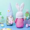 1pc Kids Easter Gifts Faceless Gnome Rabbit Dolls Bunny Carrot Dwarf Plush Doll Spring Easter Hanging Decoration For Home Decor