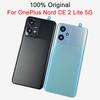 For OnePlus Nord CE 2 Lite 5G Original Battery Cover Back Door Lid Rear Housing Panel + Camera Lens + Adhesive Glue