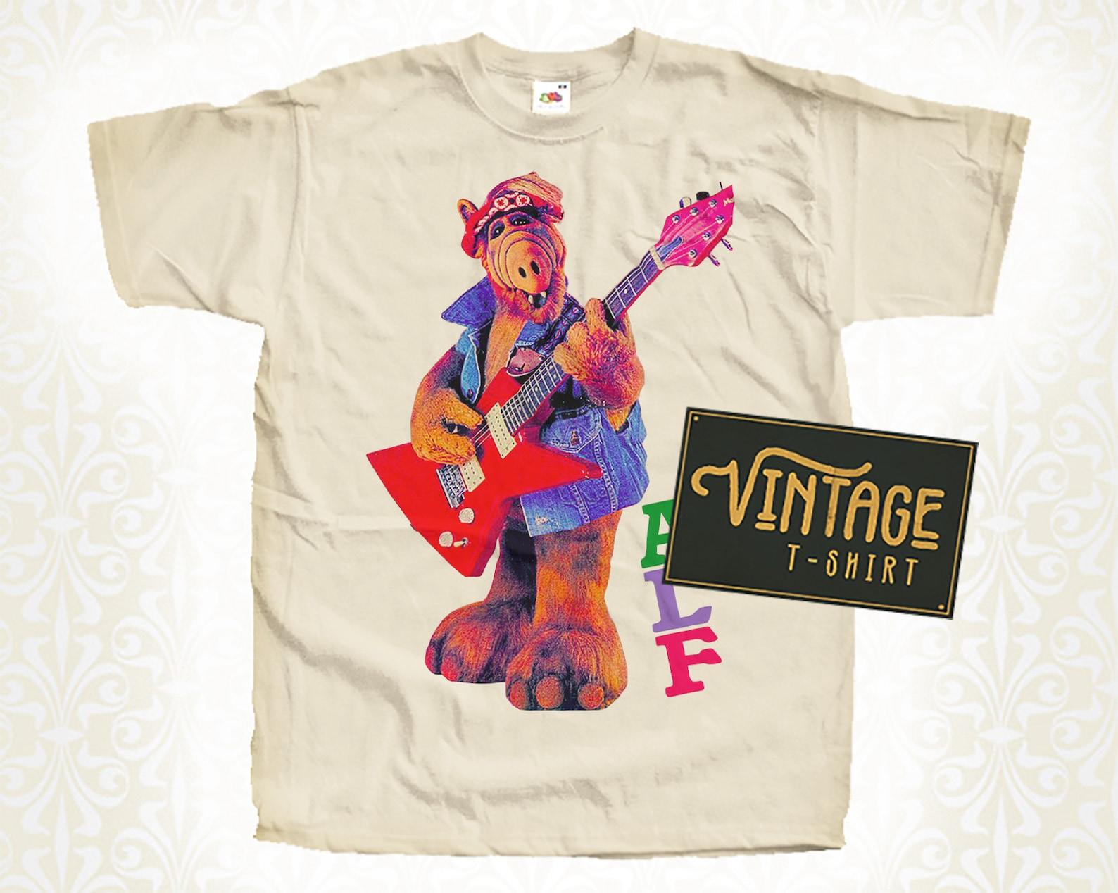 Alf V5 T-Shirt Vintage Natural color Men s T-Shirt DTG Digital Print SIZES S M L XL 2XL 3XL 4XL 5XL L