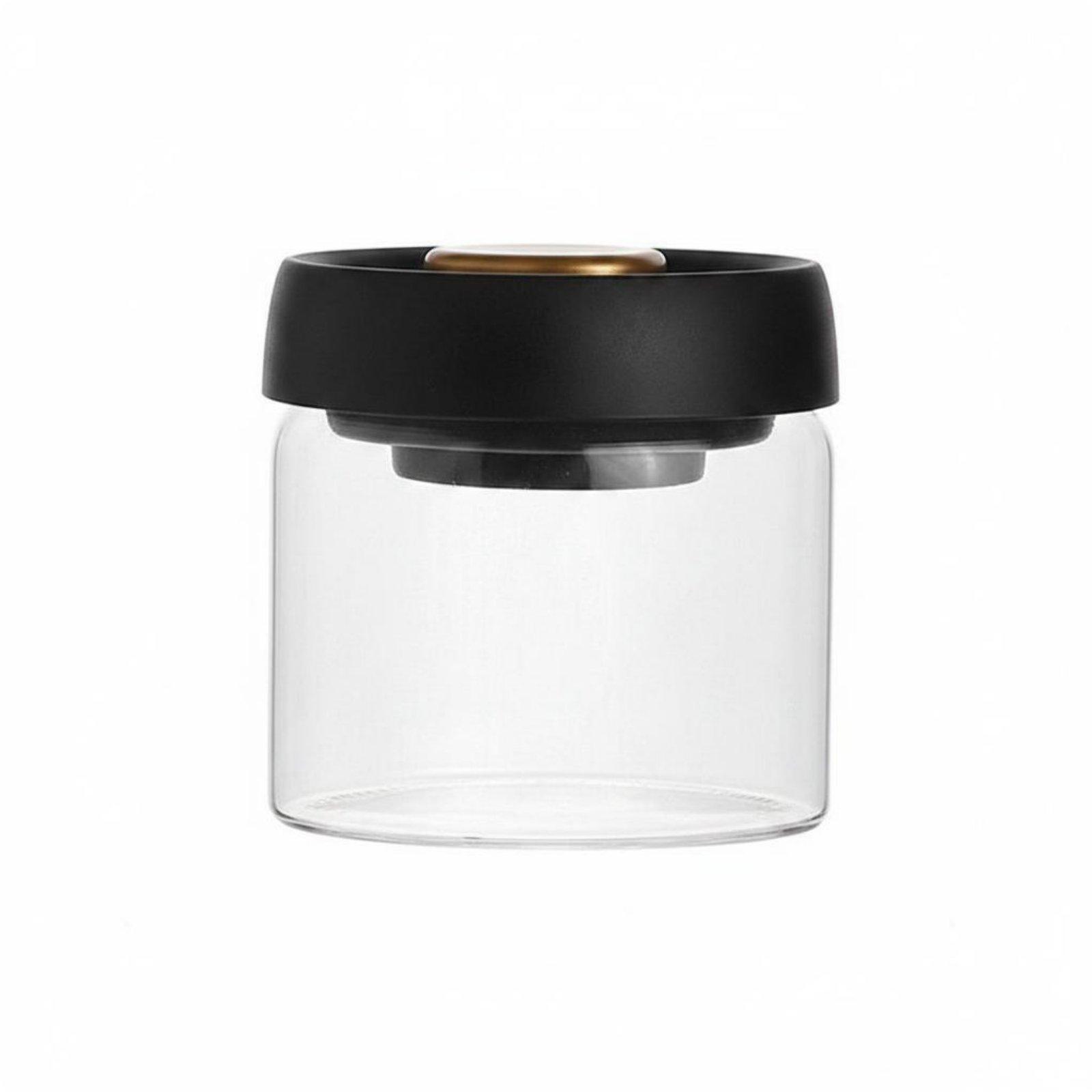 Coffee Bean Storage Jar Wide Mouth Vacuum Sealed Canister Food Vacuum Container Versatile for Tea Drinkers