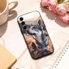 Cute Siberian Husky Dog phone Case For Samsung Galaxy A73,A72,A71,A70,A53,A52,A51,Others Soft Black Shell