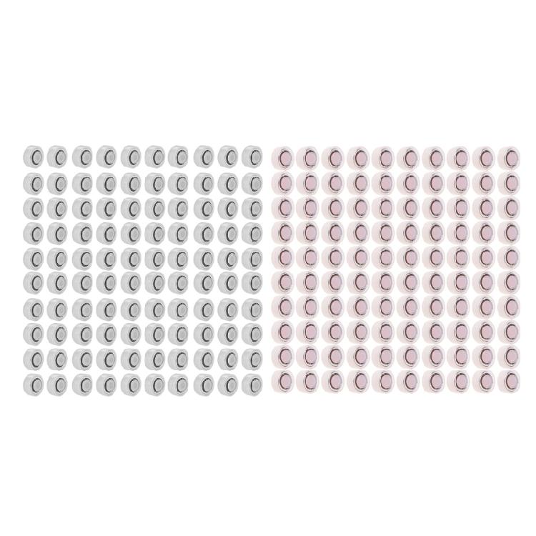 100pcs Innovative Rotating Hair Clip Bearings Colorful 360 Degree Rotation Headdress Accessories Clothing Ornaments