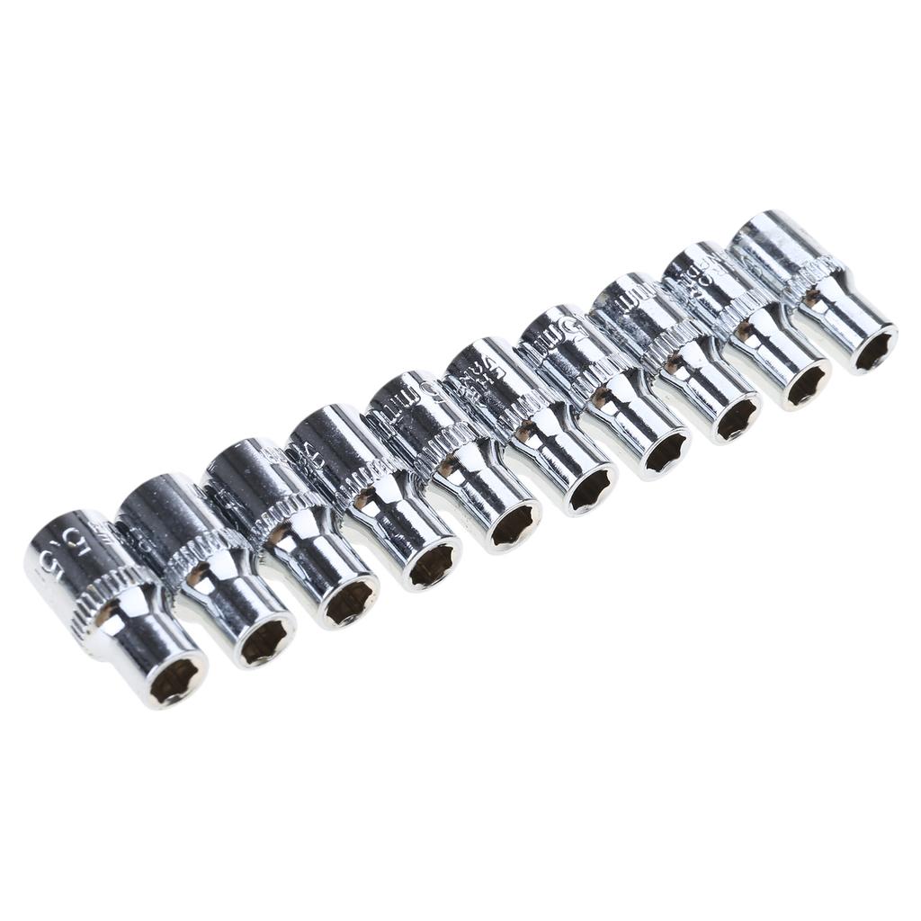Thin Wall Design Short Socket Set 6 Point Metric 4mm To 14mm Wrench Accessories Furniture Assembly Tool for Tight Space