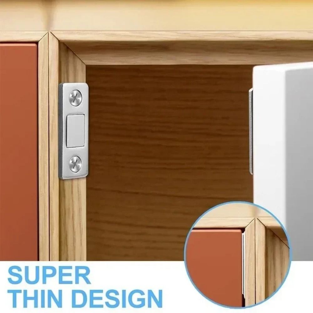 Durable Material Magnet Cabinet Catch Strong Magnetic Force Punch-Free Catch  Home Use