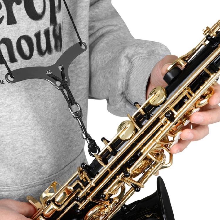 Fashion Leathers Saxophone Strap Adjustable Neck Strap Saxophone Harnesses