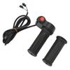 Twist Throttle Handlebar Grip Set Low Middle High Gears 12V To 99V with Button for Dirt Bike