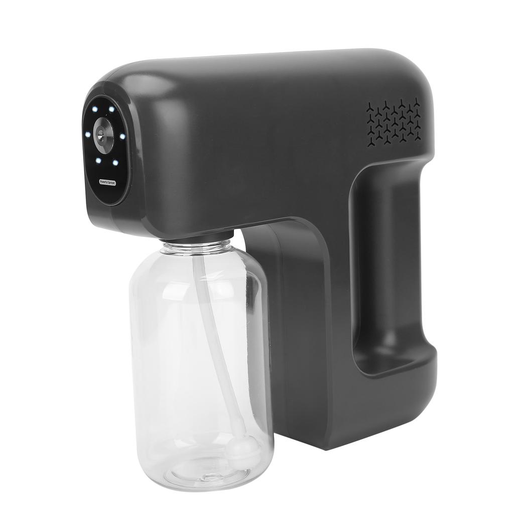 USB Handheld Purple Light Mist Sprayer Household Rechargeable Cleaning Mist Sprayer MachineBlack