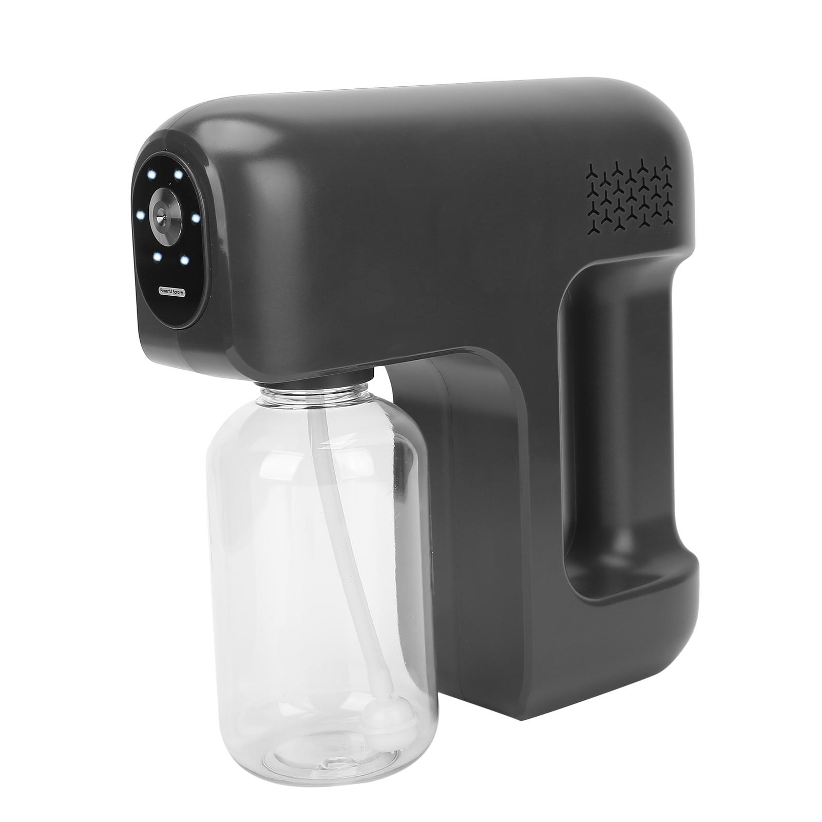 

USB Ручной Фиолетовый Свет Распылитель Тумана Бытовой Перезаряжаемый Чистящий Распылитель Тумана Машина Черный чёрный