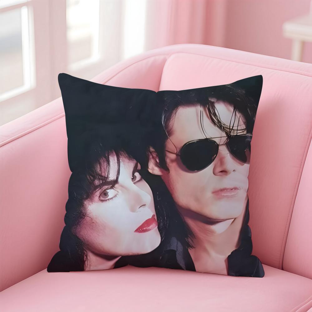 Band Gothic The S-Sisters Of M-Mercy Cushion Cover Pillow Case Soft Skin Friendly Fabric Comfort & Concealed Zipper