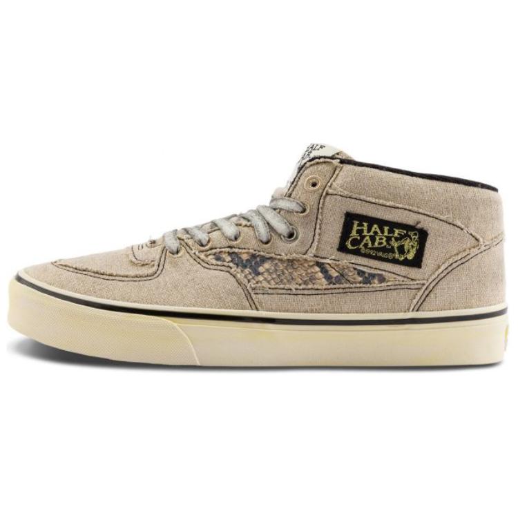 Vans Comfortable Versatile Low-Top Skate Shoes Unisex sneaker Light-Brown VN000CMUEBS