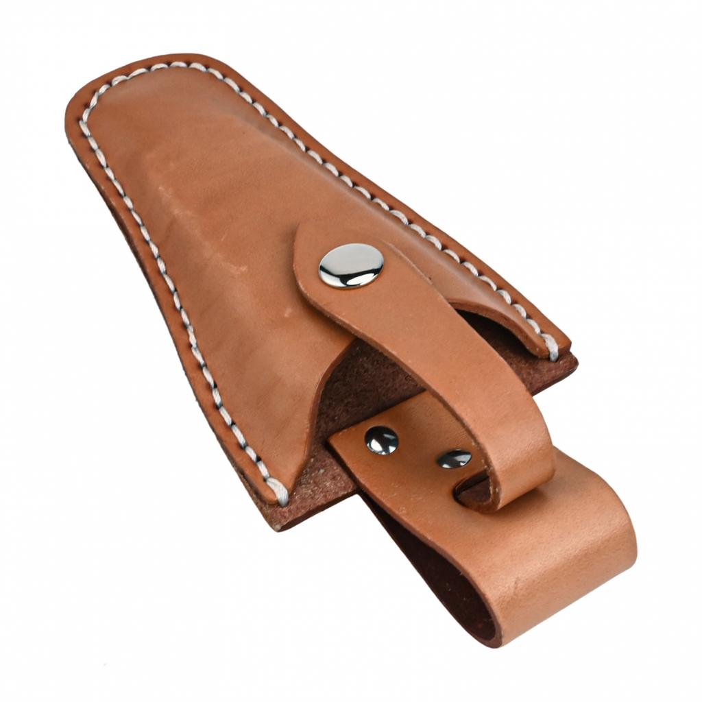 Heavy Duty Leather Sheath for Scissors and Pliers Perfect for Job Site Use