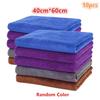 5/10Pcs Multicolor Microfiber Cleaning Cloth Absorbent Reusable Dishwashing Towel For Kitchen Bathroom Car Use