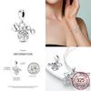 Copper Dragon Firefly Butterfly Puppy Heart Plane Travel Charms Fit Original Bracelet Zircon For Women Gift Gift