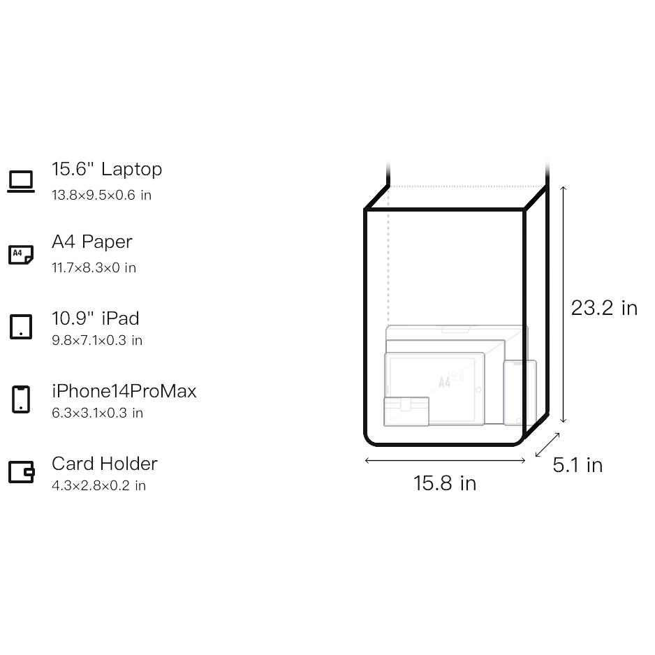 New Anta Fabric Backpack Regular Unisex Black 192421155R-1