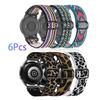 6 Piezas Banda Elástica de 18/20/22 mm para Garmin Forerunner 255 255S 265S 955 965 945 745 Venu 2 3 4S Sq Vivoactive 4 5 Correa Deportiva de Nailon
