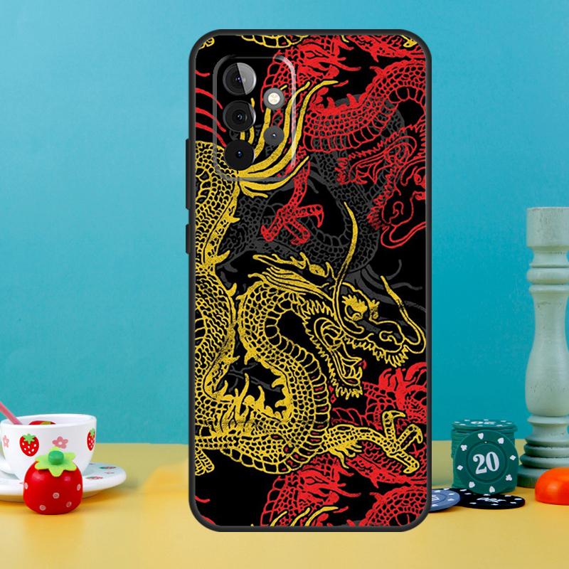 DRAGON TATTOO JAPANESE Case For Samsung Galaxy A05 A36 A56 A26 A16 A53 A33 A13 A12 A32 A52 A55 A35 A15 A54 A34 A14