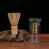 Batidor de bambú para matcha, cepillo para polvo de té verde, molinillo, mezclador de té matcha, batidor de té reutilizable, utensilios para té