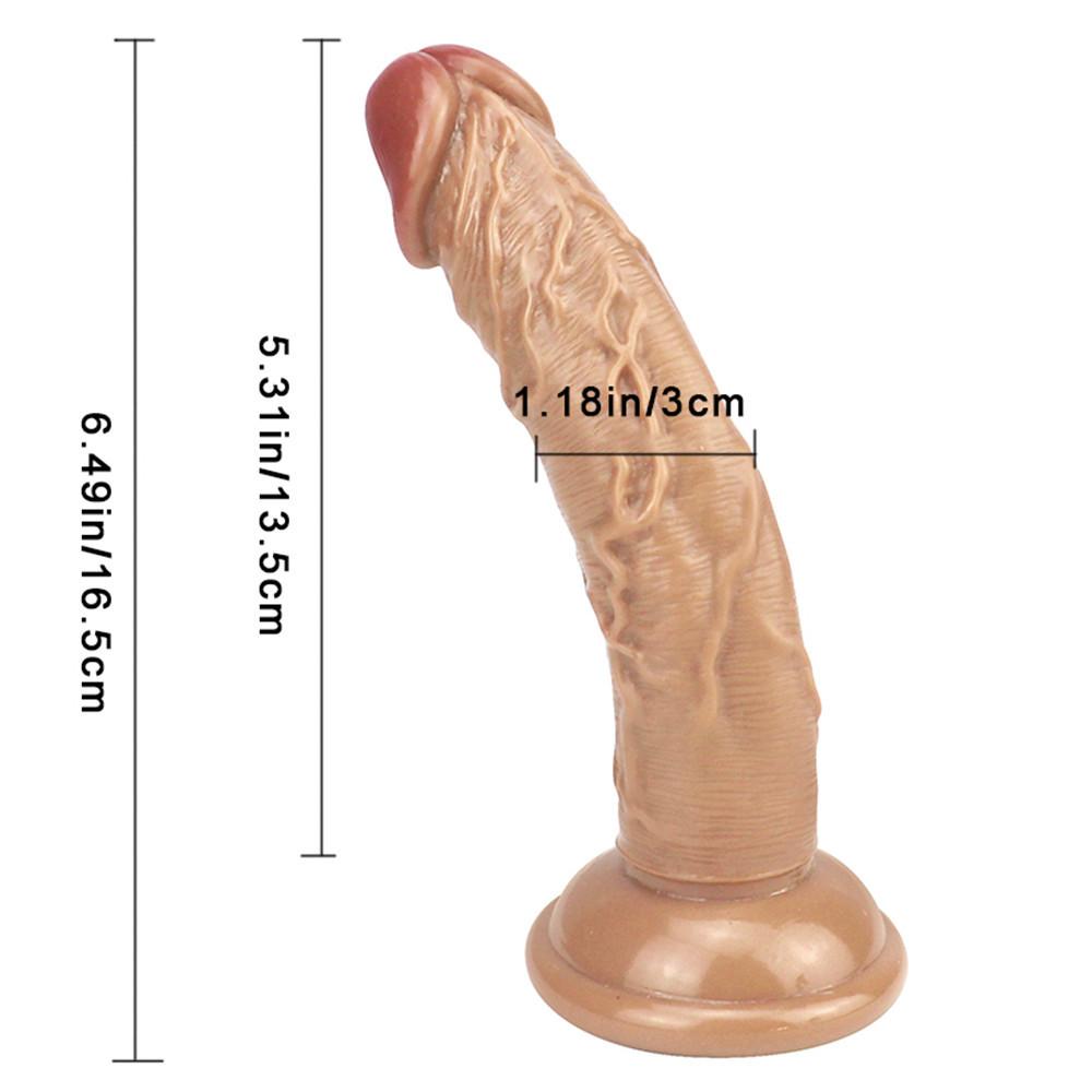 Realistischer Mini-Dildo, Sexspielzeug für Frauen, Männer, Paare, Silikon, Penis-Masturbator, Dildos, erotischer Schwanz, G-Punkt, Klitoris, Analsex-Spielzeug