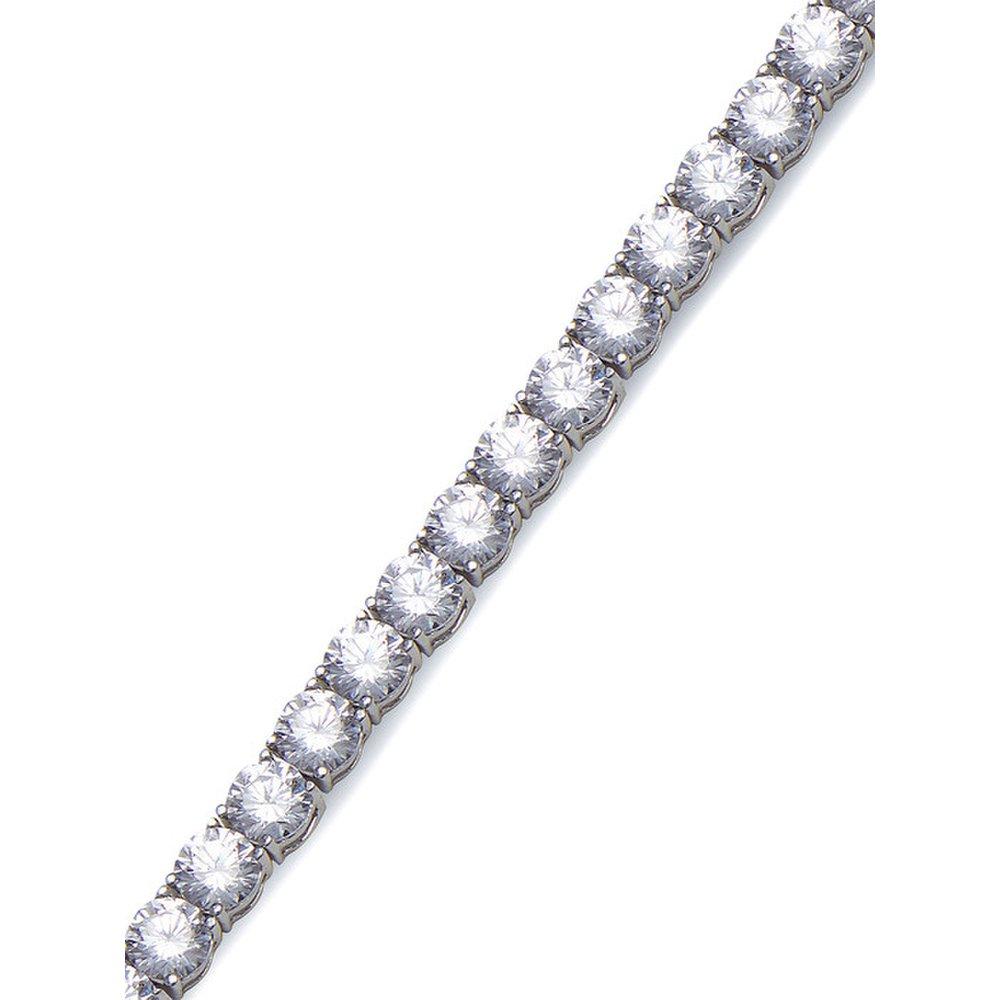 Raindrop Jewelry 3mm Tennis Choker Necklace