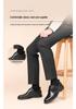 Red Dragonfly Men's Luxury Leather Derby Shoes - Casual & Formal