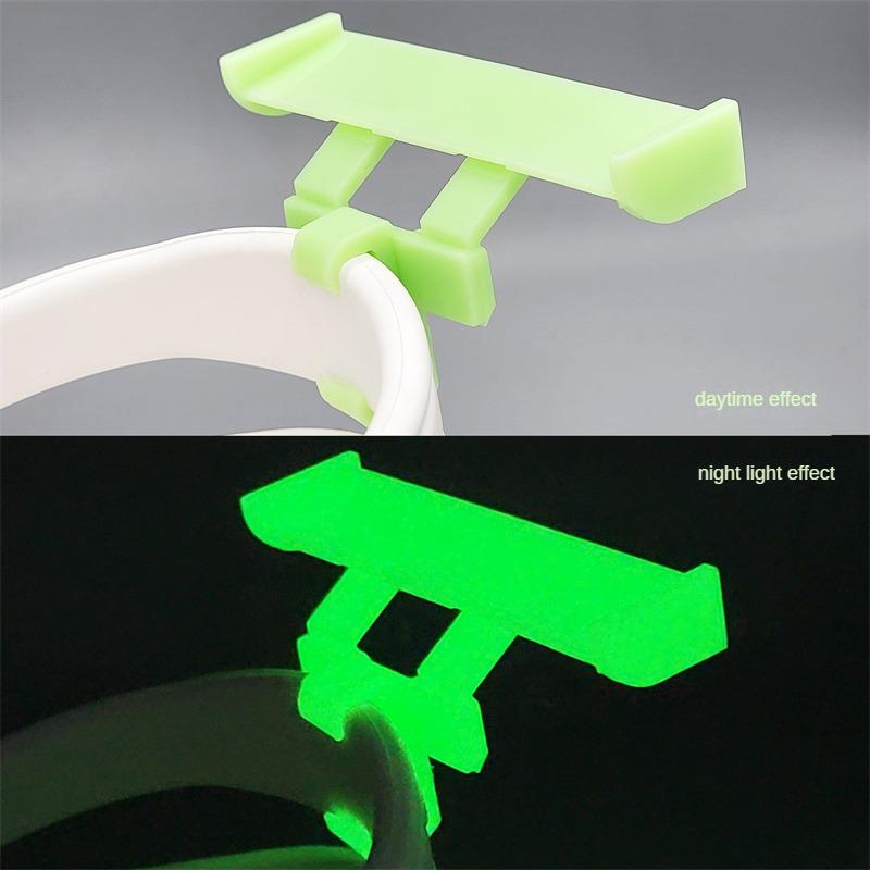 1 pár Spoiler Wing For Crocs Nápadný přívěsek na boty Příslušenství Vánoční dárek Pro