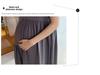 Rochie de maternitate de vară Jianyu 2023: Stil tricou cu mânecă scurtă, mediu-lung