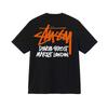 230g Small Daisy Strawberry Hip Hop T-shirt - American Style Spring/Summer Unisex Trendy Short Sleeve with STU Pattern.