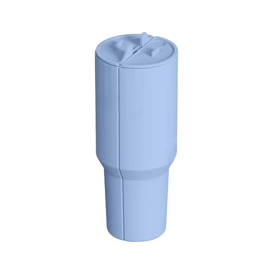 Silicone Cup Liner 2-in-1 Drink Separator Detachable Reusable Cup Divider Food-Grade Cup Holder Inserts for Juice Coffee Cocktails