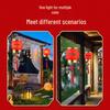 Solar Lucky Red Lantern & Desk Lamp