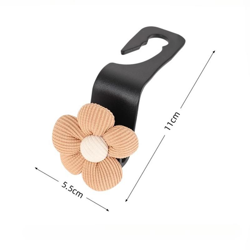 Car Hooks Portable Car Seat Headrest Organizer Hooks Vehicle Seat Back Hook For Purses Bags