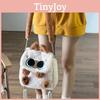 Cat Plush Siamese Backpack Cute Doll Crossbody Bag For Teen Travel And School