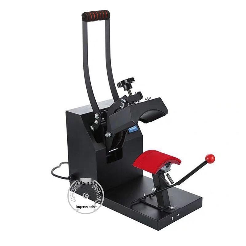 Compact Heat Press Machine for Custom Hat Printing - DIY Personalized Heat Transfer Equipment