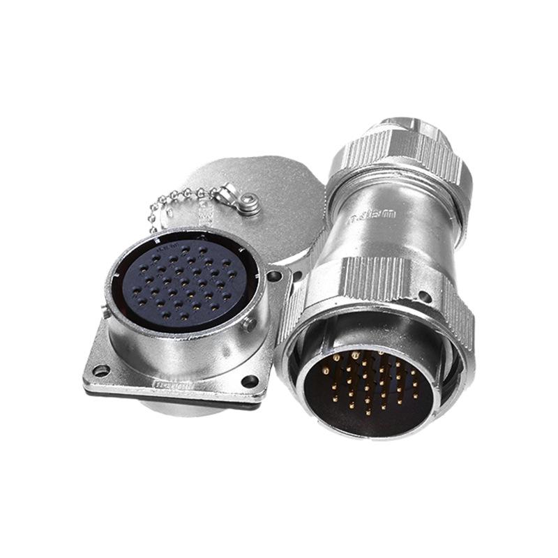 Weipu Waterproof Aviation Connector WY405 - 5, 9, 15, 26, 31-Pin Male & Female Options