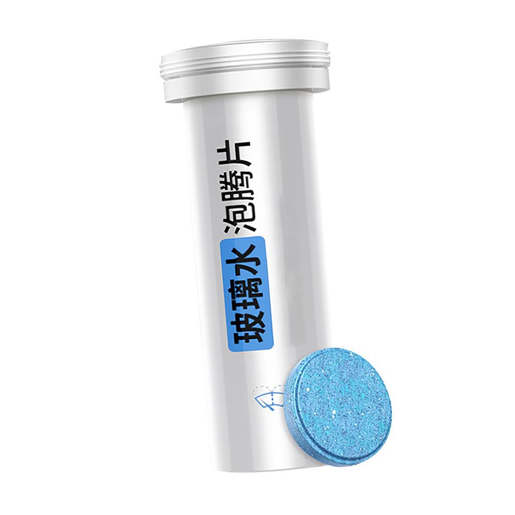 Car Glass Washer Concentrated Effervescent Tablets Windshield Glass Washer Tablets Wiper Cleaning Tablets for Car Home