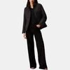 Calvin Klein Stand Collar Zipper Side Pocket Blended Jacket Women jackets Black K20K207285-BEH