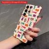 2DFlat Samsung Phone Case Colorful Cat Pattern Phone Case Applicable To Galaxy S22 S23 S24 S25ULTRA S26 A12 A13 A14 A15 A16  A34 A35 A54 A55