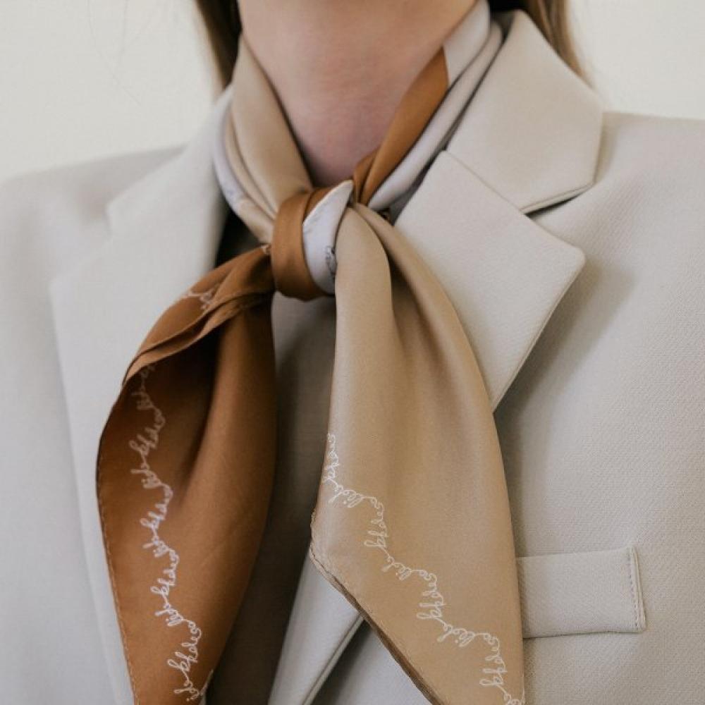 Bb De Soli De Silk Scarf  2color 